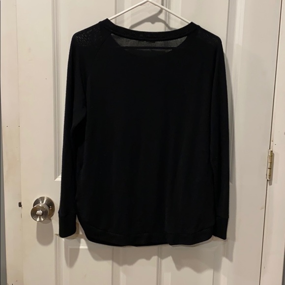 Gap Black Oversized Shirttail Hem Tunic EUC - Picture 5 of 6